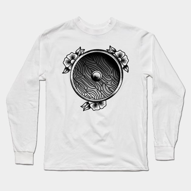 Trad shield Long Sleeve T-Shirt by Thedruidinks